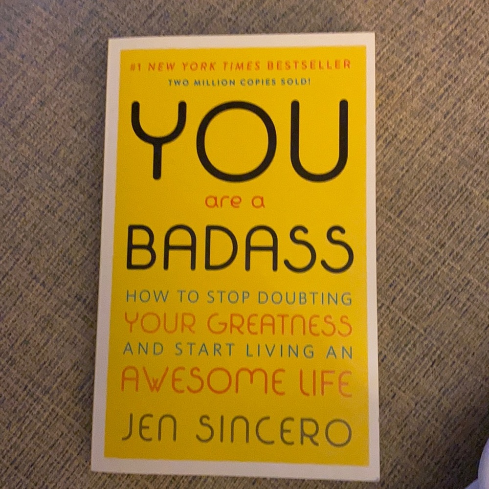 New!! “You are a Badass” by Jen Sincero paperback